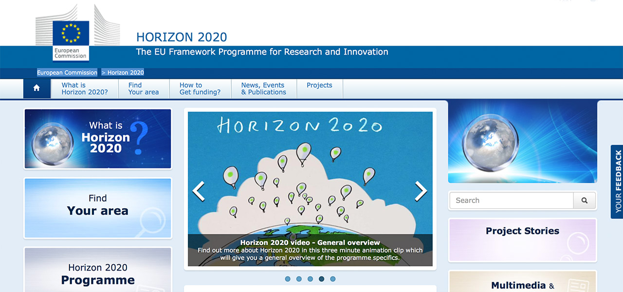 <h5>European Commission - Horizon 2020</h5>